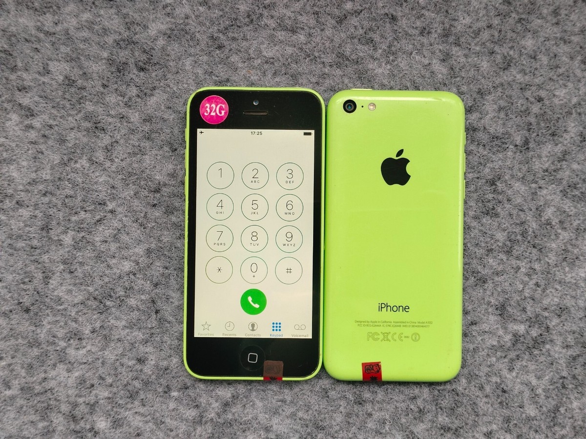 Original&90% N ew Apple iPhone 5c Green 8/16/32GB Facroty