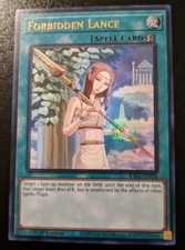 Forbidden Lance RA02-EN058 1st Edition Ultra Rare Rarity Collection II Yu-Gi-Oh!