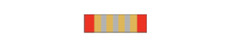 4" republic of vietnam armed forces honor ribbon 2c sticker decal usa made