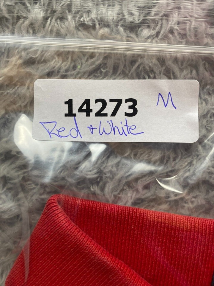 Ralph Lauren Shirt Adult Extra Large Red White Rugby Striped Golf Polo