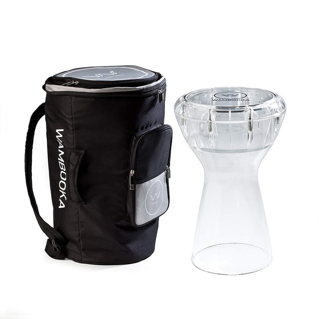 Wambooka Diamond Clear Darbuka DryWet Hand Drum DOUMBEK With w/ Gig Bag eBay