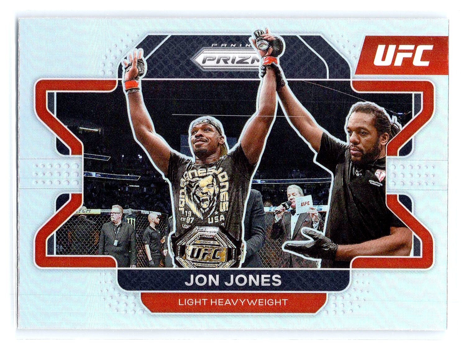 2022 Panini Prizm UFC #4 JON JONES Silver Prizm