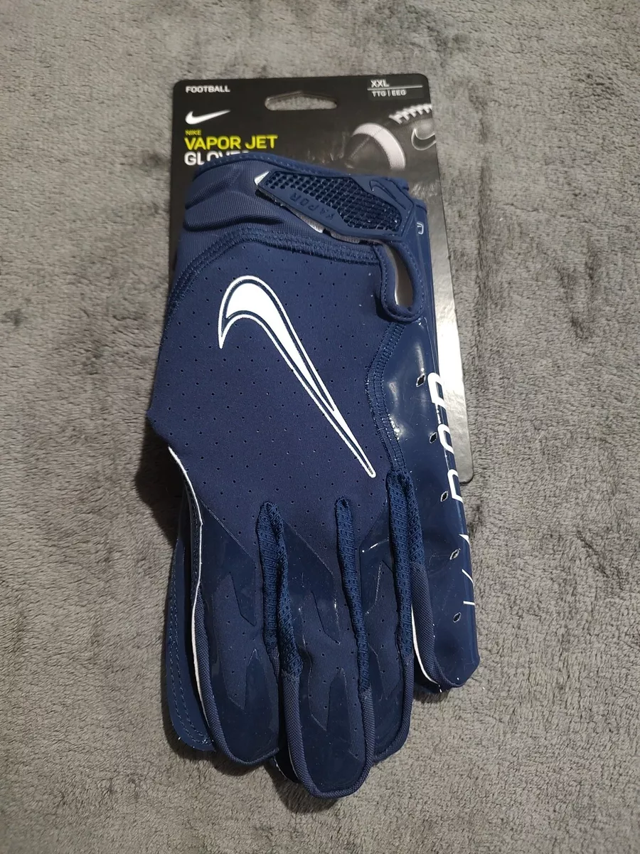 Navy blue cheap nike gloves