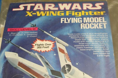 【新品未開封】モデルロケット　star wars15 ESTES x-wing 15th Anniversary X-Wing Fighter Flying Model Rocket Kit