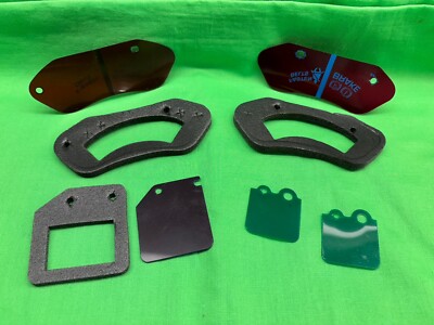 73-87 Chevy GMC Truck Instrument Cluster Warning Light Screens Service Engine