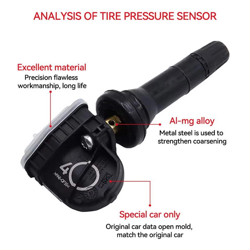 Car Tire Pressure Sensor Monitoring System For Chevrolet Buick Cadillac XTS - Imagem 4 de 4