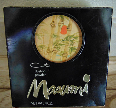 Masumi by Coty Dusting Body Powder With Puff 4.0 oz-Original Box w/Powder-New