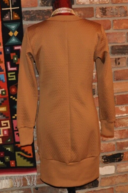 Helly-Hansen Hytte Manga Larga Sudadera Suéter Vestido Marrón Caramelo Pequeño Foto 3 de 4