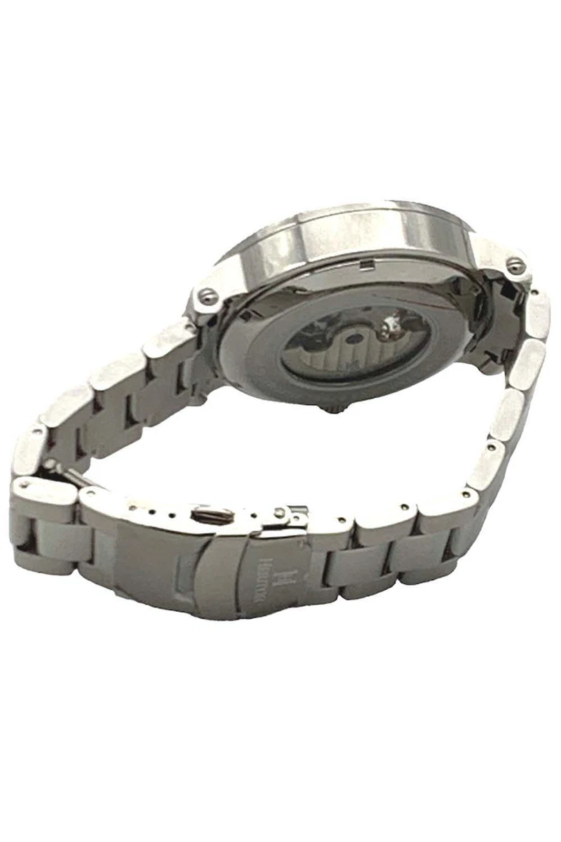 HERITOR Men s Automatic Aries Watch HERHR4402 Silver eBay
