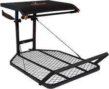 Big Game Captain XC Hang-On Treestand, Lightweight Steel Construction, 14 X 8 In