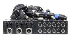 Amp (Monitor) I/O Panel w/ NL8 and 3-Pin XLR and RJ45 Connection #1221 (One)
