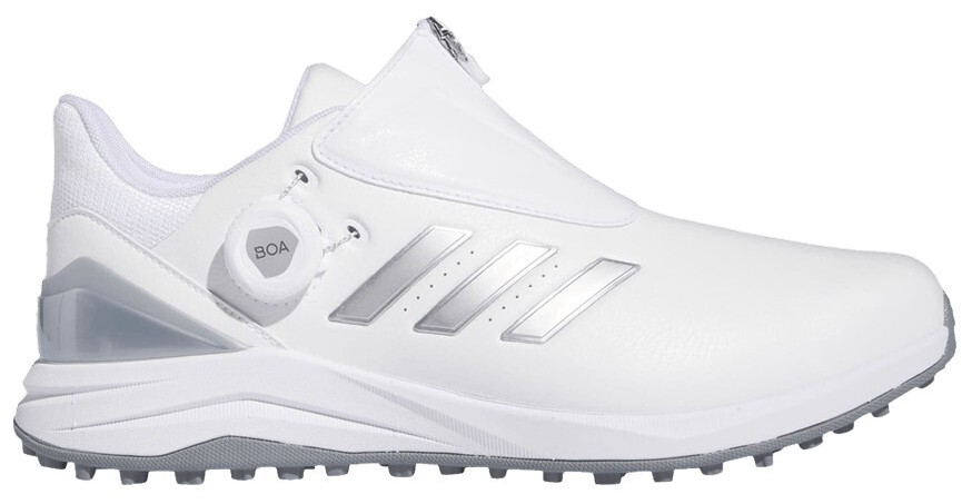 adidas Solarmotion BOA 24 Spikeless Golf White Silver Metallic for