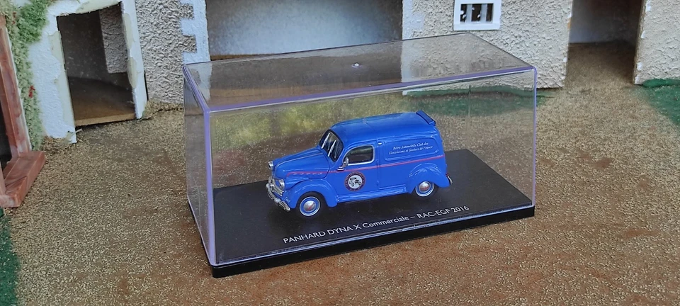1/43 Panhard Dyna X Commerciale RAC EGF 2016 Auto Miniature Collection EDF GDF - Photo 2/4