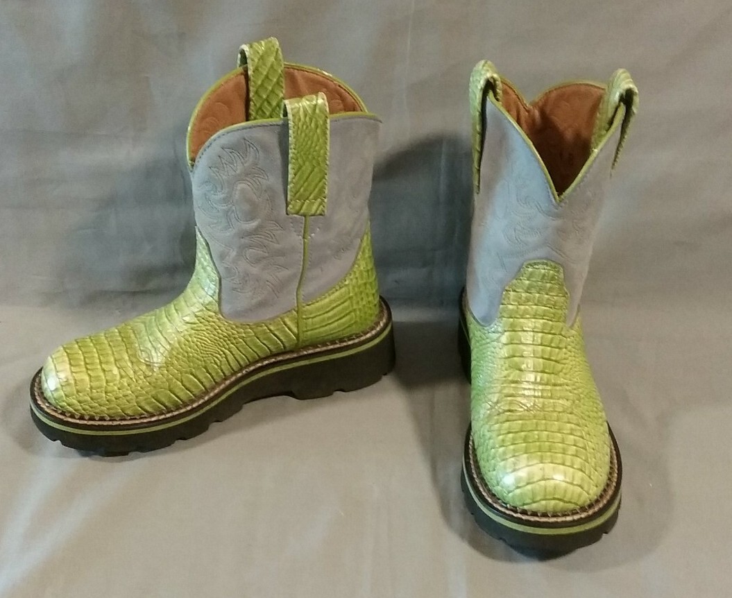 Ariat Fatbaby Lime Green Women's Boots 