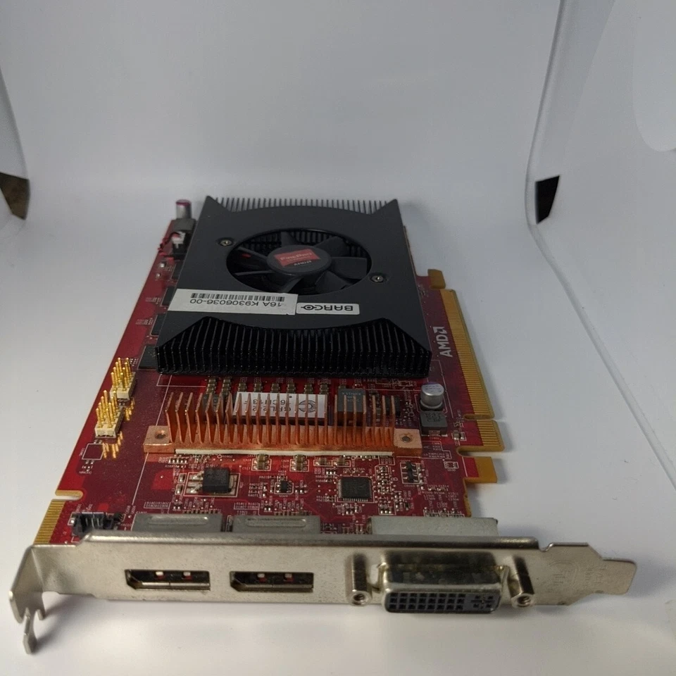 AMD FirePro Barco MXRT 5500 2GB GDDR5 Full Height Graphics Card  DisplayPort DVI - Image 4 of 4