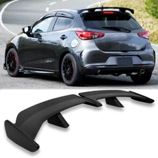 54" Matte Black Rear Trunk Spoiler Sport Racing Wing Lip For Mazda 2 Hatchback