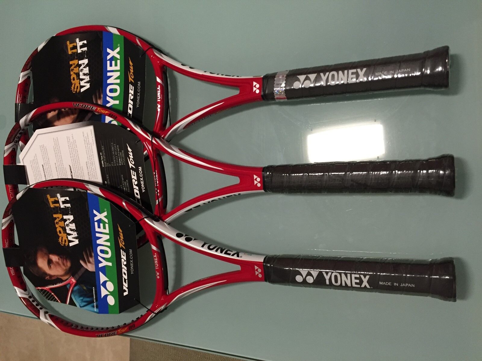 Yonex Vcore tour 89 new in plastic Last 4 pieces! hewitt nalbandian Tomic  see!
