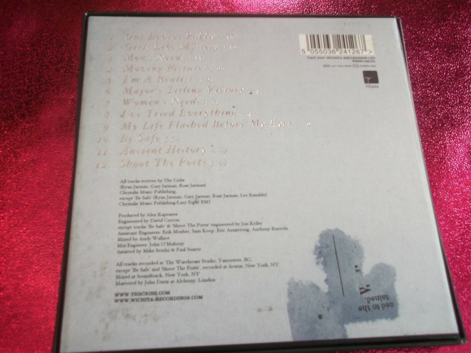 THE CRIBS MEN'S NEEDS, WOMEN'SNEEDS, WHATEVER CD+DVD/WEBB126CDL