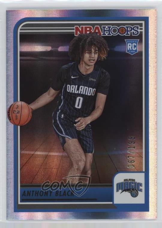 2023 Panini NBA Hoops Rookies Premium Box Set /199 Anthony Black #257 Rookie RC