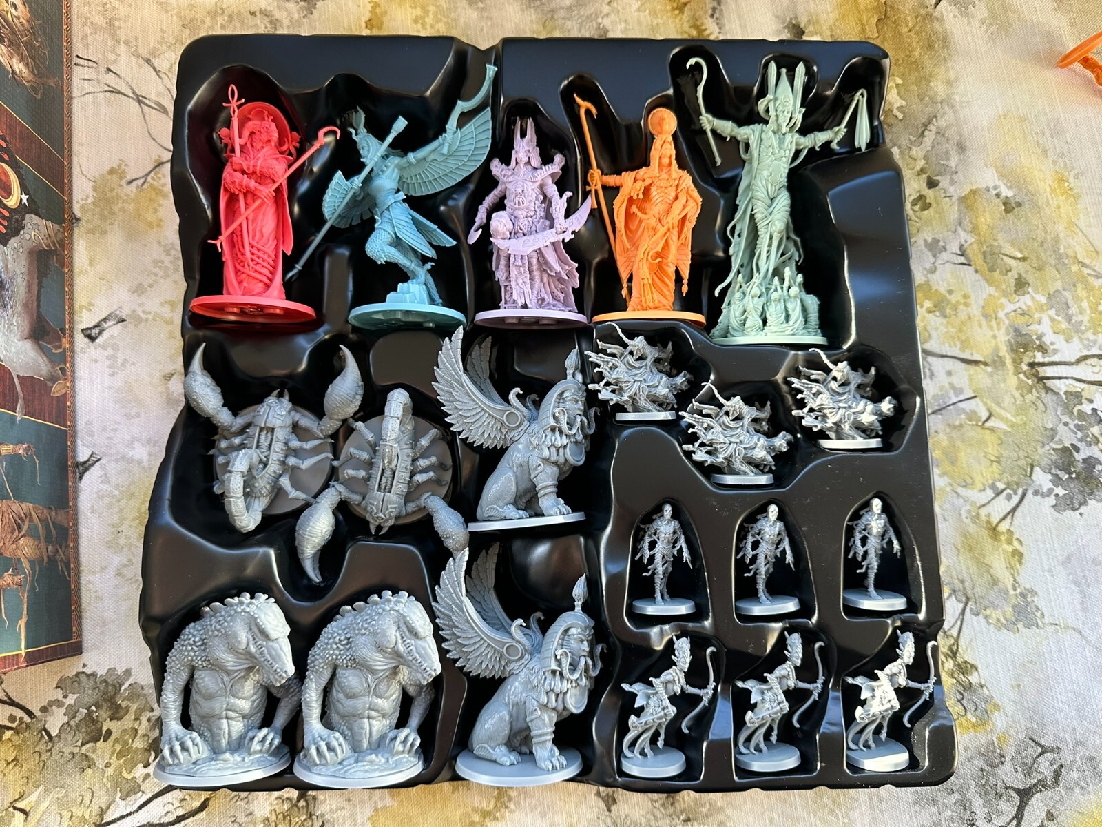 Ankh Gods of Egypt Board Game + Miniatures CMON Opened Mint