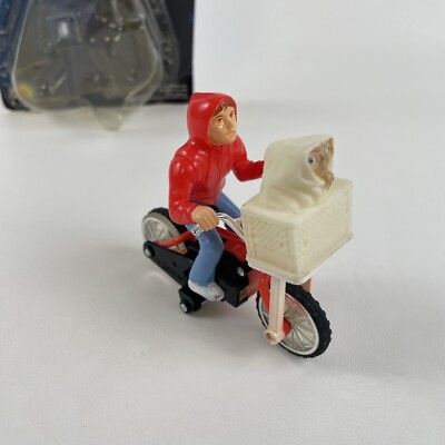 ET フィギュア　1982　E.T. & Elliott Bicycle E.T.】1982年製 E.T. & エリオット 自転車フィギュア | hashigo