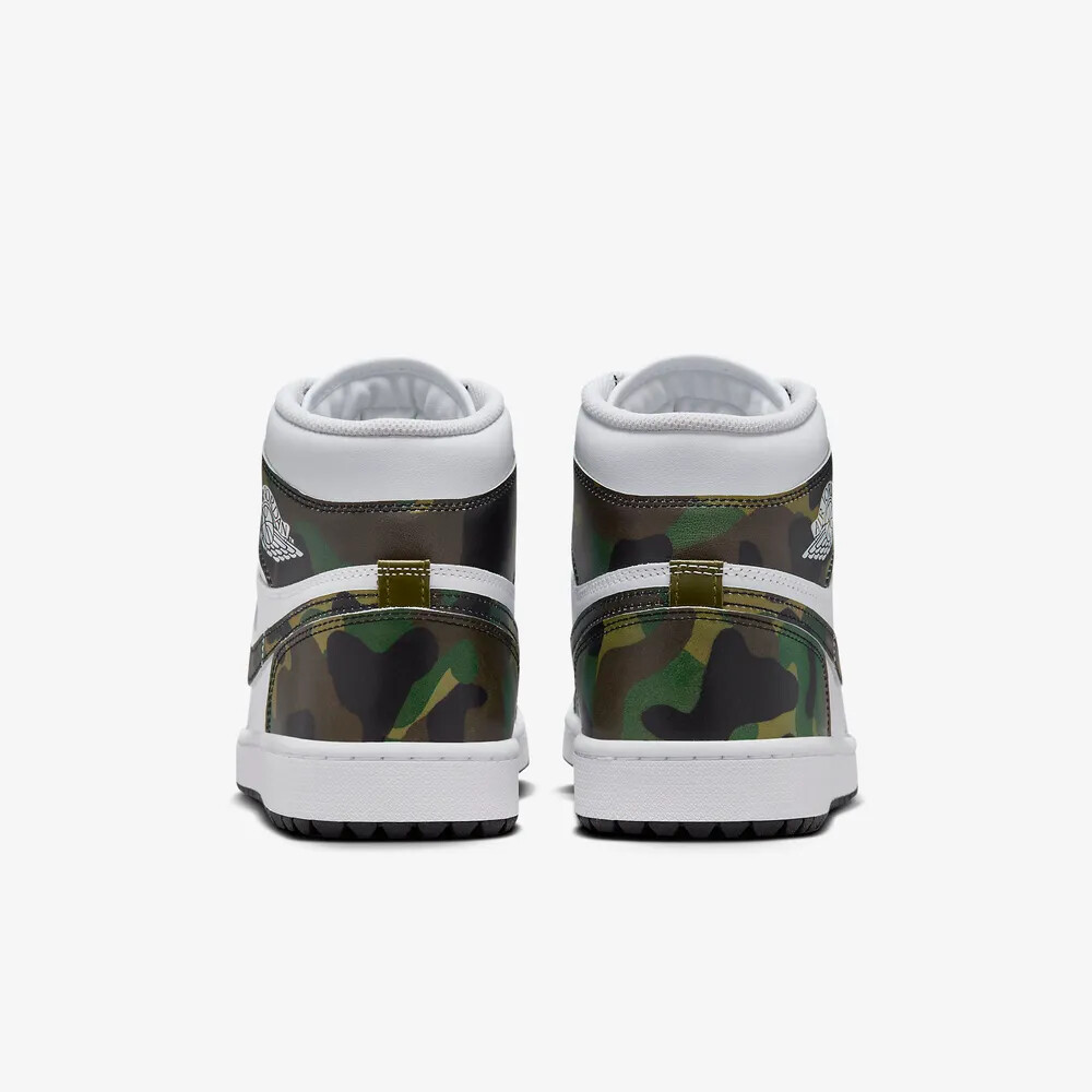 New Nike Air Jordan 1 G Golf Shoes - Camo/ Region Green New Nike Air Jordan 1 G Golf Shoes - Camo/ Region Green