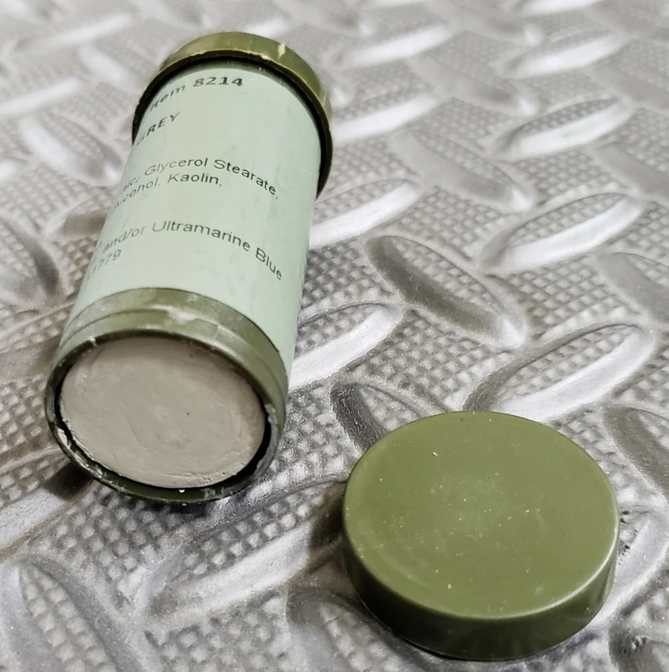 Camouflage Face Paint - Foliage Green & Urban Grey - US Military / Army / USMC - Image 4 of 4