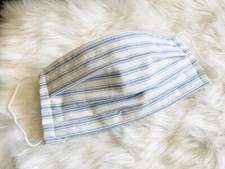 Men Mask Washable Cotton Fabric Double Layer Filter Reusable Adult Nose Wire