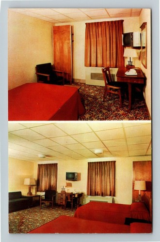 Clare MI-Michigan, Doherty Motor Hotel Vintage Souvenir Postcard