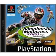 ebay® Auktion 305699002172 | PS1 - Championship Motocross 2001 Featuring Ricky Carmichael mit OVP Top Zustand Thumbnail of ebay® auction 305699002172 | PS1 - Championship Motocross 2001 Featuring Ricky Carmichael mit OVP Top Zustand
