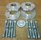 Peugeot to Ford 5x108 PCD Hubcentric Spacers 20mm Wide 65.1 TO 63.4CB & 20 Bolts