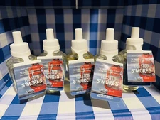 5 X Bath & Body Works Wallflower Fragrance Refill Bulb TOASTED S'MORES