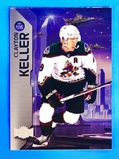 2023-24 Metal Universe Hockey Clayton Keller #106 Arizona Coyotes
