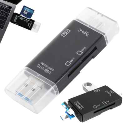 Kartenleser SD Speicherkartenleser USB USB-C Micro-USB OTG TF SD Micro-SD Reader