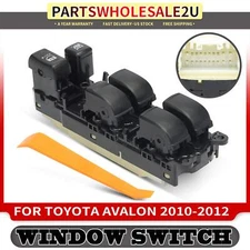 Front Left Power Window Switch for Toyota Avalon 2010 2011 2012 Sedan 8404007030