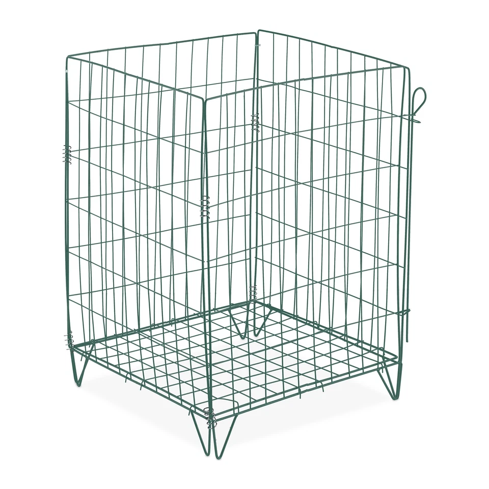 Komposter metall Metallkomposter Gartenkomposter Drahtkomposter Kompostgitterbox