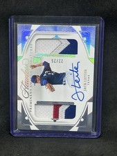 Jack Leiter Patch Auto #/25 Flawless Baseball Rangers Sh
