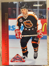 1993-94 Score Pinnacle All-Stars Steve Chiasson #23 Detroit Red Wings