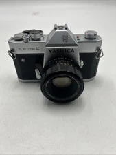 Yashica TL Electro x 35mm SLR Camera with Yashinon 50mm Lens Tested