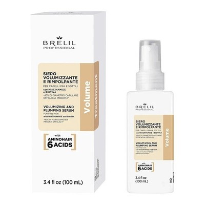 Brelil Volumizing And Plumping All Hair Types Serum Women Care 100 ml./3.3 fl.oz