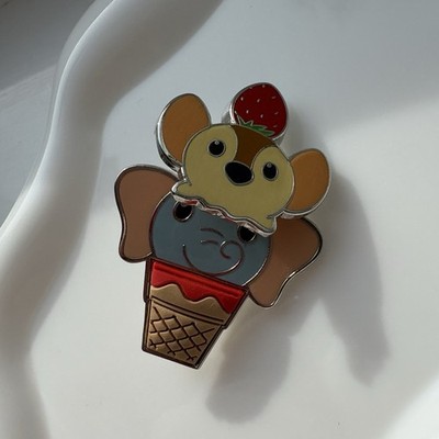 2024 Disney Parks Figur Eisportionierer Dumbo Timothy Maus LE Pin