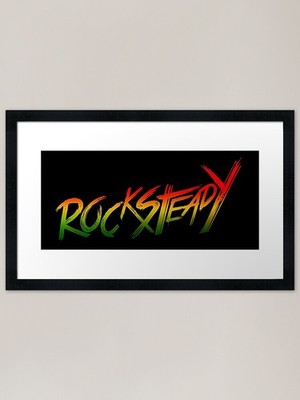 Rocksteady Rocking Time Gerahmte Kunst Gerahmtes Wandbild Poster Leinwanddruck Bild