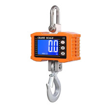 Digital Hanging Scale 1000Kg/ 2204Lbs Portable Heavy Duty Crane Scale LCD Backli