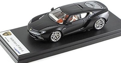 LOOKSMART 1/43 Lamborghini Asterion LPI 910-4 Nero Nemesis (Matte Black) LS441B