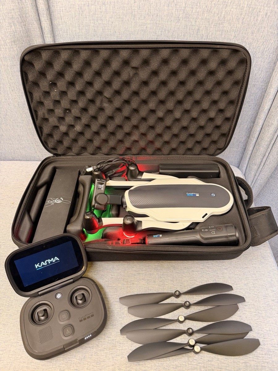 ホビーラジコン gopro6 karma GoPro Karma Drone With Controller & Case - Pre-Owned AS IS | eBay