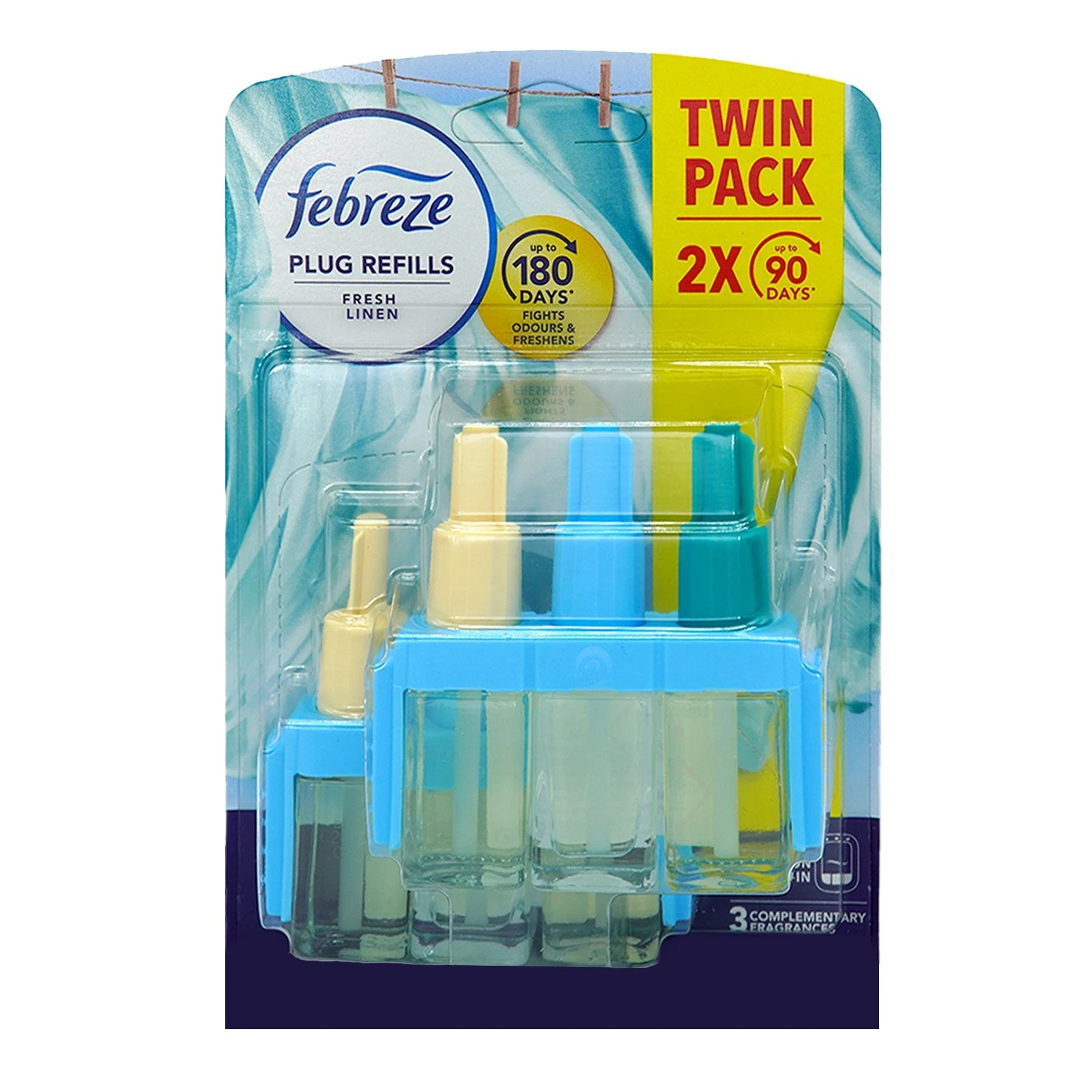 B&Q - 3Volution Cotton Fresh Air Freshener Refill20MlPack Of 2 - Image 3