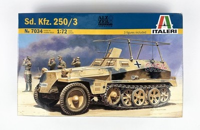 Italeri 7034 Sd.Kfz. 250/3 1/72 Scale Plastic Model Kit
