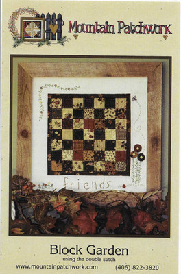 Block Garden Patchwork Quilt Pattern