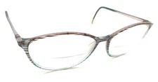 Silhouette SPX 1564 10 6052 Clear Brown Green Eyeglasses Frames 52-14 135