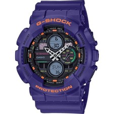 Casio G-shock Violett Herren Armbanduhr GA-140-6AER
